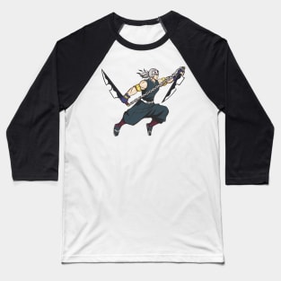 uzui cartoon character icon dynamic design Baseball T-Shirt